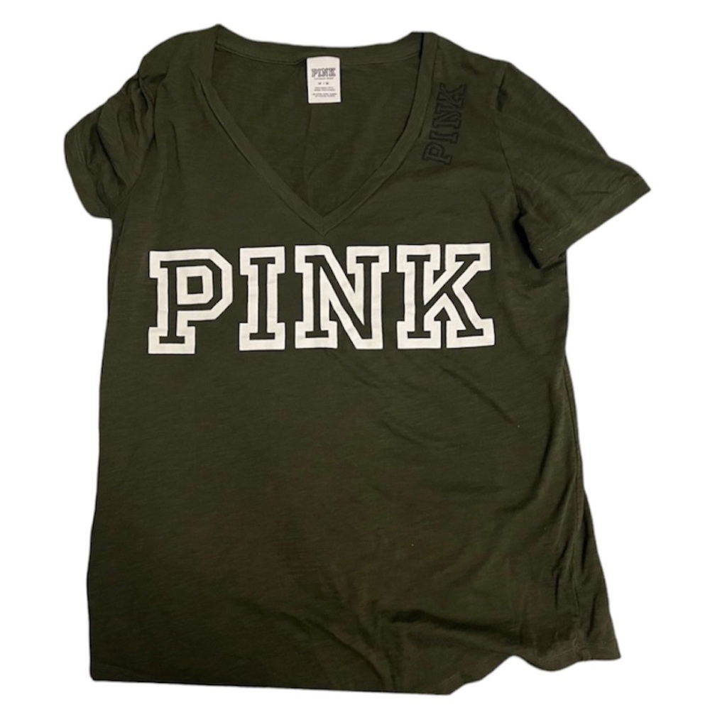 Victorias Secret PINK V Neck Tee